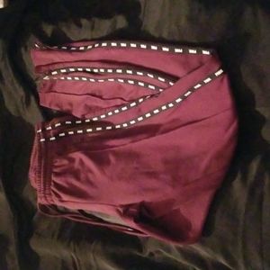Pink Track pant maroon sz. XS